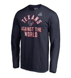 Houston Texans Men Long T Shirt 011 Houston Texans Men Long T Shirt 011