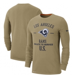Los Angeles Rams Men Long T Shirt 014 Los Angeles Rams Men Long T Shirt 014