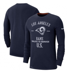 Los Angeles Rams Men Long T Shirt 015 Los Angeles Rams Men Long T Shirt 015