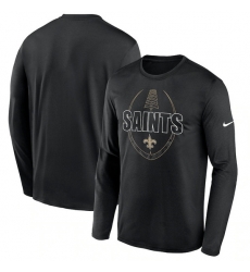 New Orleans Saints Men Long T Shirt 008 New Orleans Saints Men Long T Shirt 008