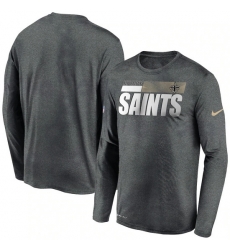 New Orleans Saints Men Long T Shirt 017 New Orleans Saints Men Long T Shirt 017