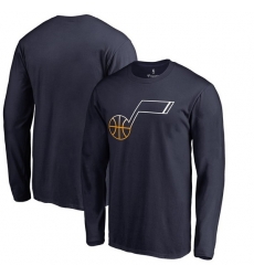 Utah Jazz Men Long T Shirt 004 Utah Jazz Men Long T Shirt 004