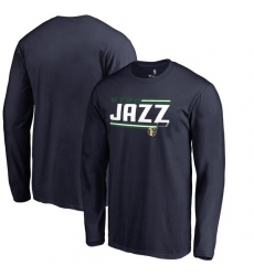 Utah Jazz Men Long T Shirt 006 Utah Jazz Men Long T Shirt 006