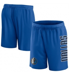 Men Dallas Mavericks Blue Post Up Mesh Shorts Men Dallas Mavericks Blue Post Up Mesh Shorts