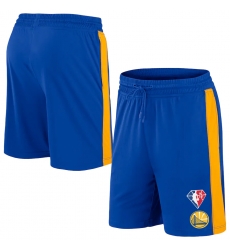 Men Golden State Warriors Royal Shorts Men Golden State Warriors Royal Shorts