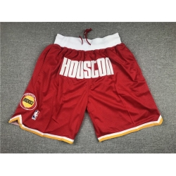 Houston Rockets Basketball Shorts 013