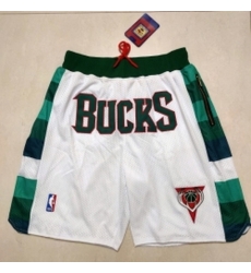 Milwaukee Bucks Basketball Shorts 012 Milwaukee Bucks Basketball Shorts 012