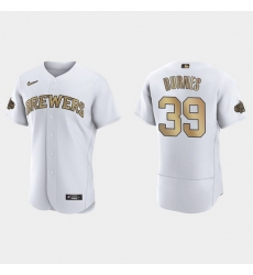 Men Corbin Burnes Milwaukee Brewers 2022 Mlb All Star Game Authentic White Jersey Men Corbin Burnes Milwaukee Brewers 2022 Mlb All Star Game Authentic White Jersey