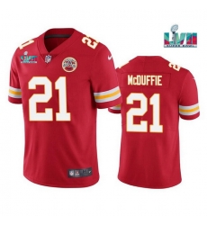 Men Women Youth Toddler Kansas City Chiefs 21 Trent McDuffie Red Super Bowl LVII Patch Vapor Untouchable Limited Stitched Jersey Men Women Youth Toddler Kansas City Chiefs 21 Trent McDuffie Red Super Bowl LVII Patch Vapor Untouchable Limited Stitched Jersey