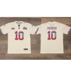 Men's Kansas City Chiefs #10 Isiah Pacheco White Super Bowl LVII Patch Vapor Untouchable Limited Stitched Jersey Men's Kansas City Chiefs #10 Isiah Pacheco White Super Bowl LVII Patch Vapor Untouchable Limited Stitched Jersey