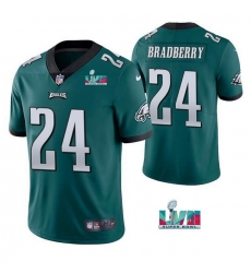 Men Women Youth Toddler Philadelphia Eagles 24 James Bradberry Green Super Bowl LVII Vapor Untouchable Limited Stitched Jersey Men Women Youth Toddler Philadelphia Eagles 24 James Bradberry Green Super Bowl LVII Vapor Untouchable Limited Stitched Jersey