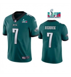 Men Women Youth Toddler Philadelphia Eagles 7 Haason Reddick Green Super Bowl LVII Patch Vapor Untouchable Limited Stitched Jersey Men Women Youth Toddler Philadelphia Eagles 7 Haason Reddick Green Super Bowl LVII Patch Vapor Untouchable Limited Stitched Jersey
