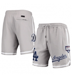 Men Los Angeles Dodgers Grey Shorts Men Los Angeles Dodgers Grey Shorts