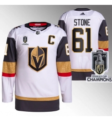 Men Women Youth Vegas Golden Knights #61 Mark Stone White 2023 Stanley Cup Champions Stitched Jersey Men Women Youth Vegas Golden Knights #61 Mark Stone White 2023 Stanley Cup Champions Stitched Jersey