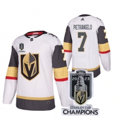 Men Women Youth Vegas Golden Knights #7 Alex Pietrangelo White 2023 Stanley Cup Champions Stitched Jersey Men Women Youth Vegas Golden Knights #7 Alex Pietrangelo White 2023 Stanley Cup Champions Stitched Jersey