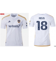 LA GALAXY 2024 Marco Reus HOME JERSEY REUS #18 White LA GALAXY 2024 Marco Reus HOME JERSEY REUS #18 White