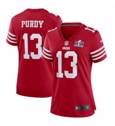 Women San Francisco 49ers 13 Brock Purdy Red 2023 F U S E Vapor Untouchable Limited Stitched Football 2024 Super Bowl LVIII Jersey Women San Francisco 49ers 13 Brock Purdy Red 2023 F U S E Vapor Untouchable Limited Stitched Football 2024 Super Bowl LVIII Jersey