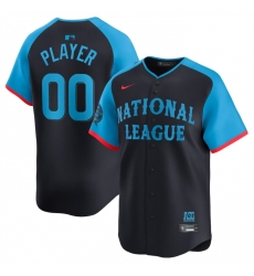 Men National League Customized Navy 2024 All Star Limited Stitched Jersey Men National League Customized Navy 2024 All Star Limited Stitched Jersey