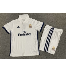 Youth Retro Soccer Jerseys Real Madrid CF White II Youth Retro Soccer Jerseys Real Madrid CF White II