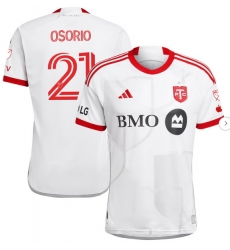 Men's Toronto FC Jonathan Osorio adidas White 2024 GTA Kit Authentic Player Jersey Men's Toronto FC Jonathan Osorio adidas White 2024 GTA Kit Authentic Player Jersey