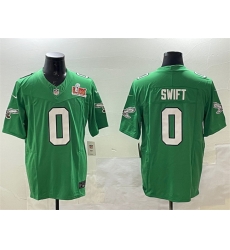 Men Philadelphia Eagles 0 D 27Andre Swift Green 2025 Super Bowl LIX Patch F U S E Throwback Vapor Untouchable Limited Stitched Football Jersey Men Philadelphia Eagles 0 D 27Andre Swift Green 2025 Super Bowl LIX Patch F U S E Throwback Vapor Untouchable Limited Stitched Football Jersey