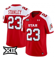 Men Women Youth Utah Utes 23 Dijon Stanley Red Alternate 2024 Vapor Limited Jersey All Stitched