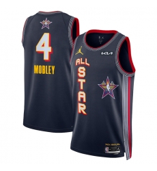 Men 2025 All Star 4 Evan Mobley Navy Stitched Basketball Jersey Men 2025 All Star 4 Evan Mobley Navy Stitched Basketball Jersey