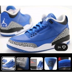 Nike Air Jordan III 3 DJ Khaled Blue Shoes Nike Air Jordan III 3 DJ Khaled Blue Shoes