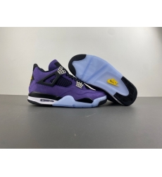 Air Jordan 4 Retro Imperial Purple Men Shoes FV5029 500