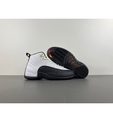Air Jordan 12 Retro Taxi GS 2025 Women Shoes 153265 117