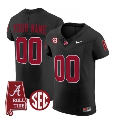 Men Women Youth Alabama Crimson Tide Vapor Elite Custom Jersey All Stitched Black