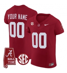 Men Women Youth Alabama Crimson Tide Vapor Elite Custom Jersey All Stitched Crimson