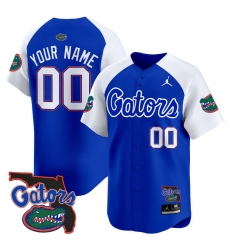 Men Women Youth Florida Gators 2024 Florida Patch Vapor Baseball Custom Jersey All Stitched Royal Alternate