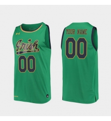 Men Women Youth Toddler Notre Dame Fighting Irish Custom Replica Kelly Green College Basketball 2019 20 Jersey