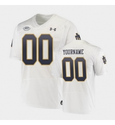 Men Women Youth Toddler Notre Dame Fighting Irish Custom Replica White College Football Playoff Jersey