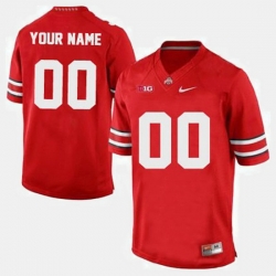 Men Women Youth Toddler Ohio State Buckeyes Custom College Football Red Jersey