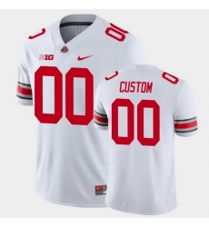 Men Women Youth Toddler Ohio State Buckeyes Custom College Football White Playoff Game Jersey