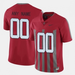 Men Women Youth Toddler Ohio State Buckeyes Custom Throwback Red Jersey