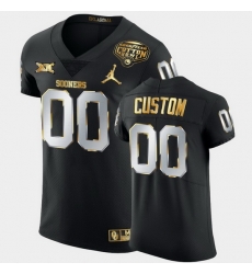 Men Women Youth Toddler Oklahoma Sooners Custom 2020 Cotton Bowl Black Golden Edition Jersey Men Women Youth Toddler Oklahoma Sooners Custom 2020 Cotton Bowl Black Golden Edition Jersey