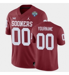 Men Women Youth Toddler Oklahoma Sooners Custom 2020 Cotton Bowl Game Crimson Jersey Men Women Youth Toddler Oklahoma Sooners Custom 2020 Cotton Bowl Game Crimson Jersey