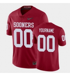 Men Women Youth Toddler Oklahoma Sooners Custom College Football Crimson Playoff Game Jersey Men Women Youth Toddler Oklahoma Sooners Custom College Football Crimson Playoff Game Jersey