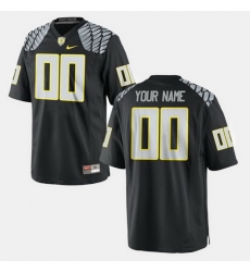 Men Women Youth Toddler Oregon Ducks Custom College Football Black Jersey