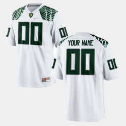 Men Women Youth Toddler Oregon Ducks Custom College Football White Jersey