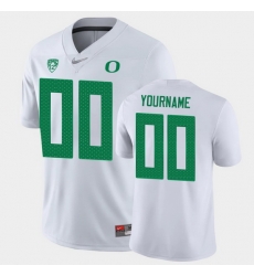 Men Women Youth Toddler Oregon Ducks Custom Game White College Football Jersey