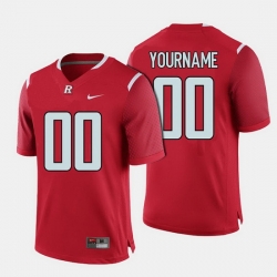 Men Women Youth Toddler Rutgers Scarlet Knights Custom College Football Red Jersey