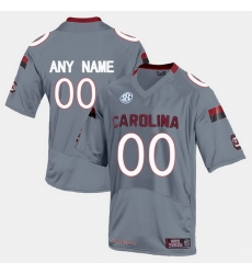 Men Women Youth Toddler South Carolina Gamecocks Custom College Limited Football Grey Jersey