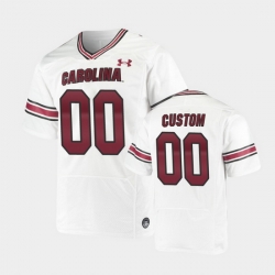 Men Women Youth Toddler South Carolina Gamecocks Custom Replica White Premiere Football Jersey