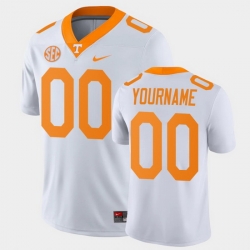 Men Women Youth Toddler Tennessee Volunteers Custom Game White College Football Jersey
