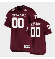 Men Women Youth Toddler Texas A&M Aggies Custom Alumni Football Game Maroon Jersey