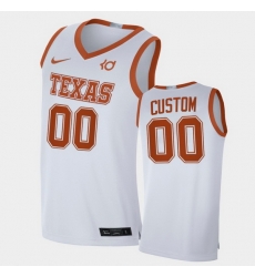 Men Women Youth Toddler Texas Longhorns Custom Alumni Limited White Player Jersey